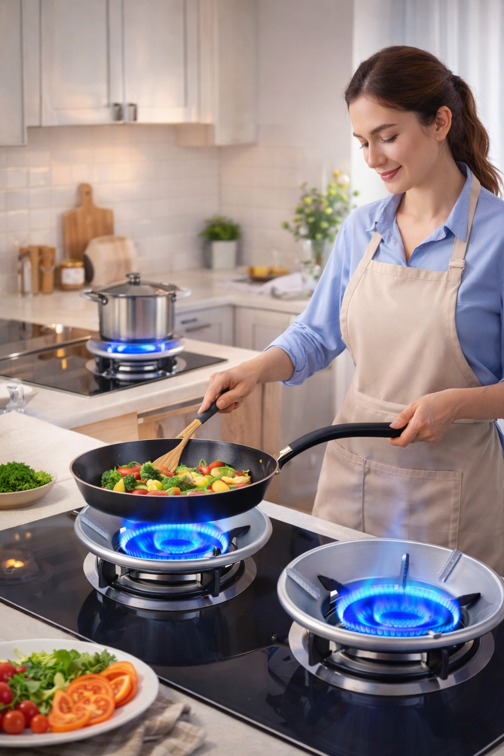 Gas Saver Burner Stand (Pack of 2)