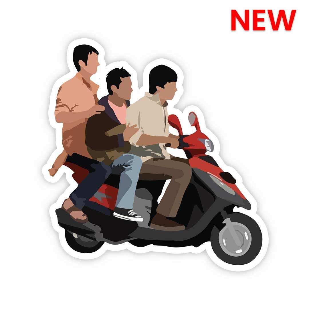 3 Idiots Sticker
