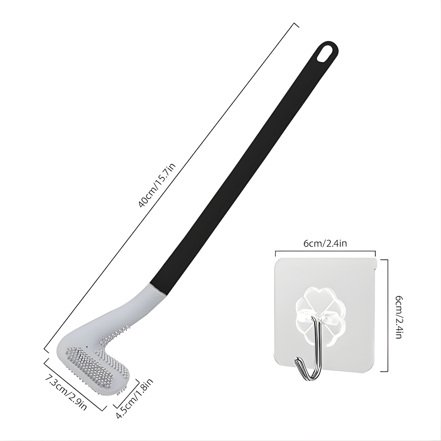CleanPro 360° Golf Silicone Toilet Brush — Buy 1 Get 1 FREE