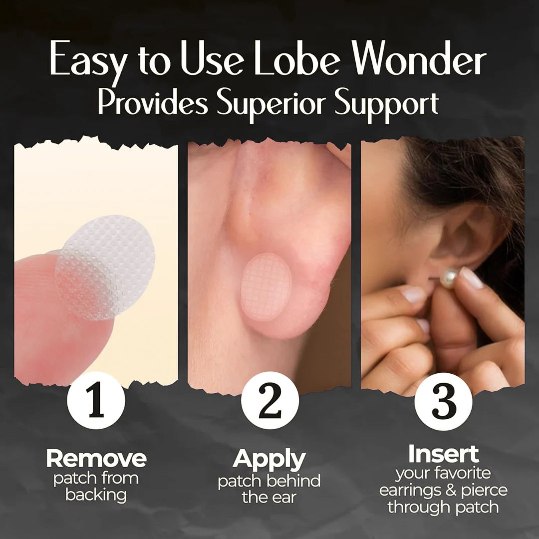 Earlobe Support Patches (100 PCS)