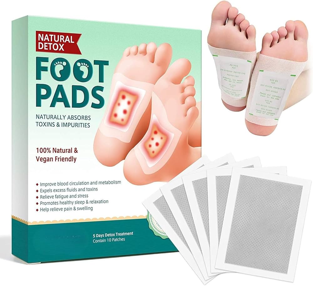 🌿 100% Herbal Detox Foot Pads (🔥 Buy 1 Get 3 FREE | 1 Box = 20 Patches 👣)