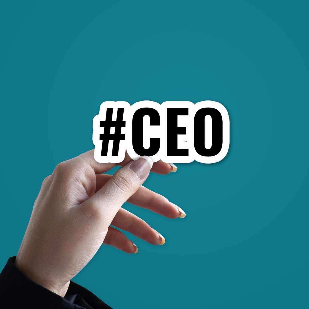#CEO Sticker