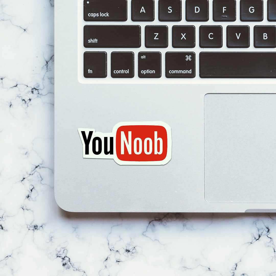you noob Sticker