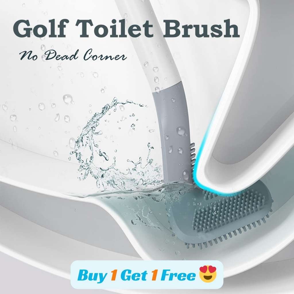 Golf Head Toilet Brush (Buy 1 Get 1 Free)