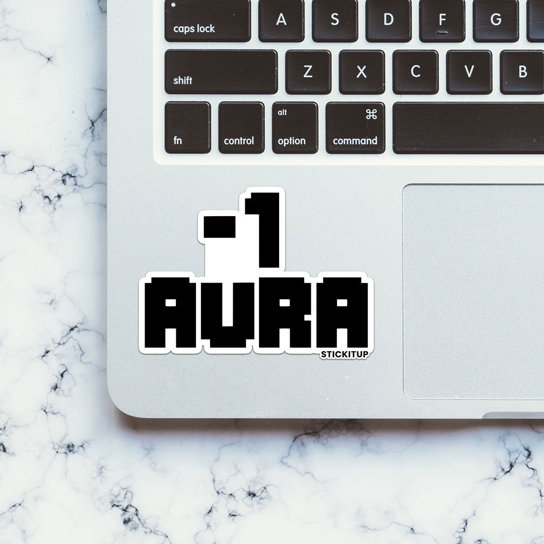 -1 AURA Sticker