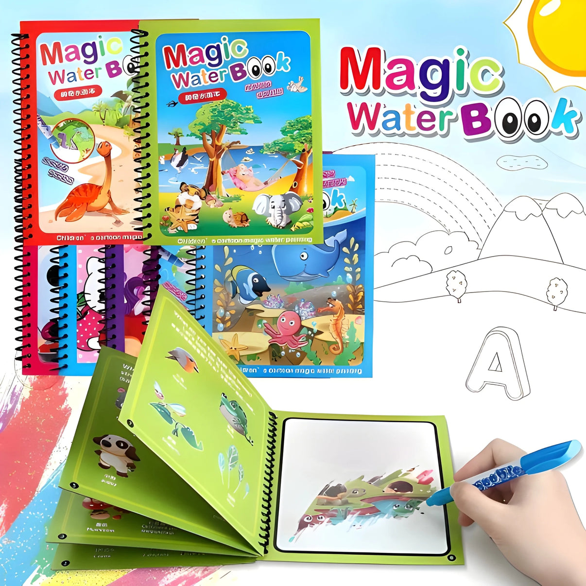 Reusable Magic Book ( Buy 1 Get 3 FREE )