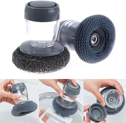2 in 1 Liquid Soap Dispensing Cleaning Brush | 🔥BUY 1 GET 1 FREE🔥