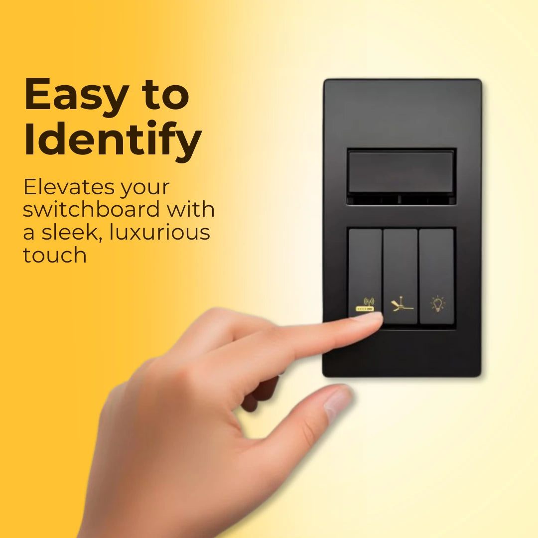 Gold Switch Stickers - Must Have