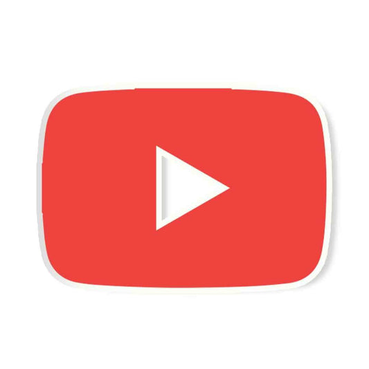 Youtube Logo Sticker