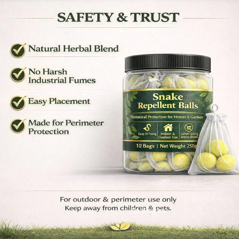 Snake Repellent Balls Advanced Herbal Shield Protection (Buy 1 get 1 Free)
