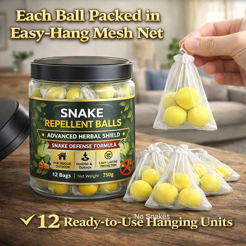 Snake Repellent Balls Advanced Herbal Shield Protection (Buy 1 get 1 Free)