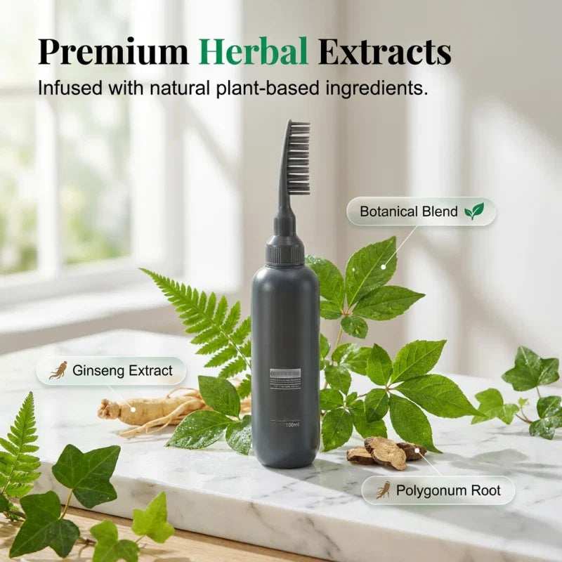 Plant-Based Comb-In Hair Dye