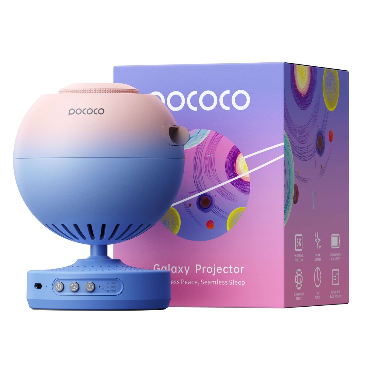 Pococo™ galaxy night lamp