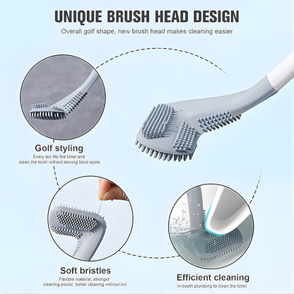 CleanPro 360° Golf Silicone Toilet Brush — Buy 1 Get 1 FREE