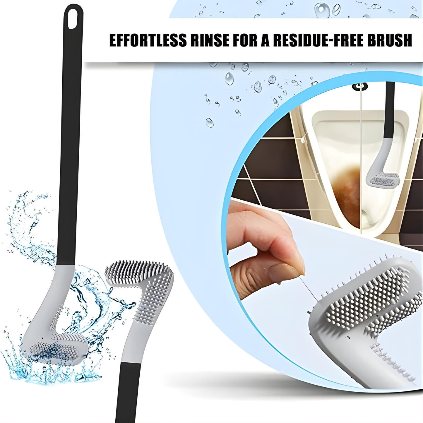 CleanPro 360° Golf Silicone Toilet Brush — Buy 1 Get 1 FREE