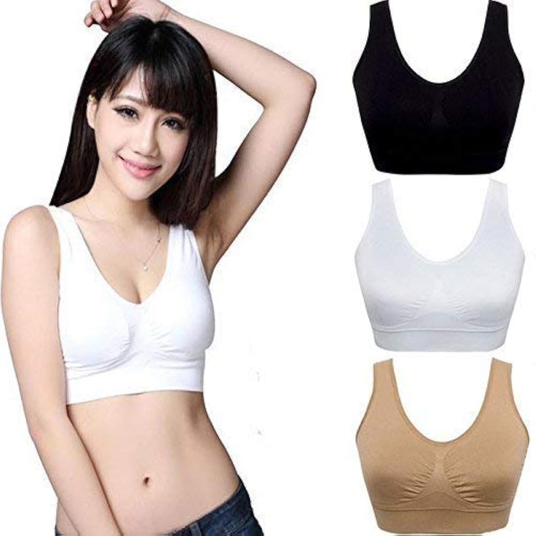 Womens multicolor Air Bra (Buy1 Get 2 Free)
