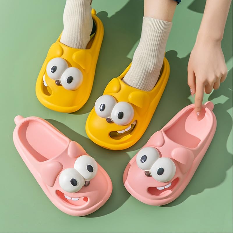Cartoon Face Tongue Slippers for Indoor