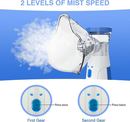 Instant Relief, Anywhere | Silent & Portable Nebulizer