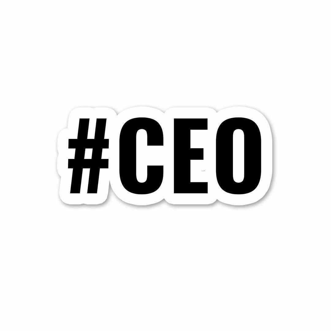 #CEO Sticker