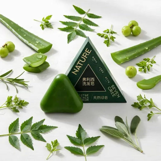 🧼 Natural Strengthening Shampoo Bar (Buy 1 Get 3Free) 🌿