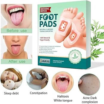 🌿 100% Herbal Detox Foot Pads (🔥 Buy 1 Get 3 FREE | 1 Box = 20 Patches 👣)