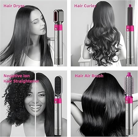 5-in-1 Curly Hair Styler Pro