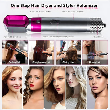 5-in-1 Curly Hair Styler Pro