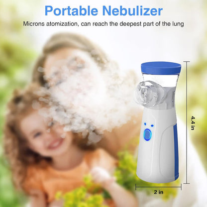 Instant Relief, Anywhere | Silent & Portable Nebulizer