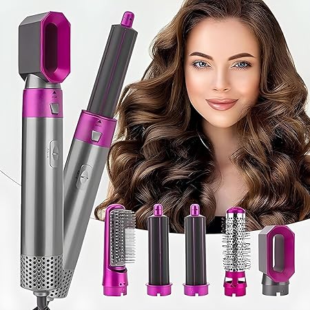 5-in-1 Curly Hair Styler Pro