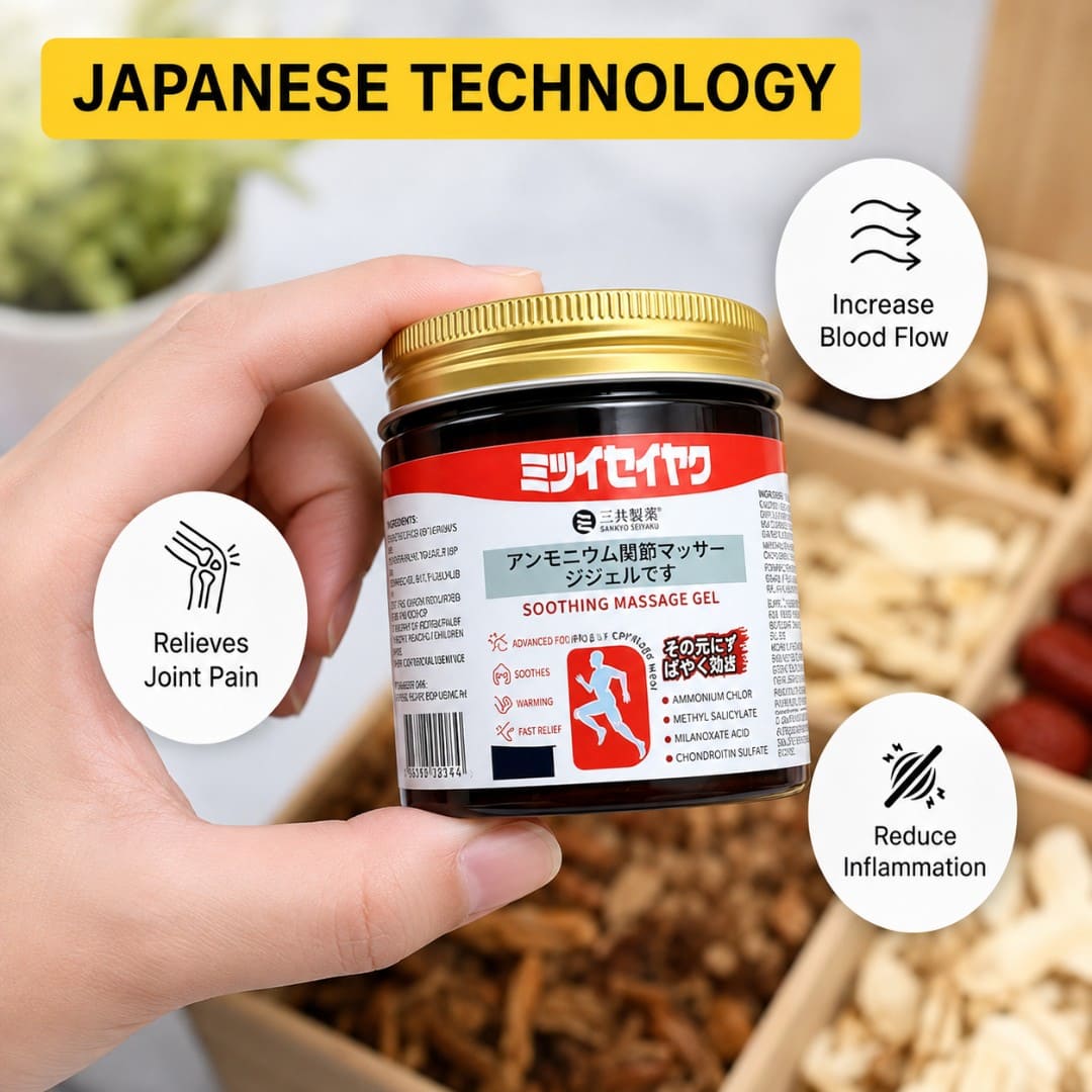 Japanese Formula Soothing Massage Gel  (Buy1 Get 1 free)