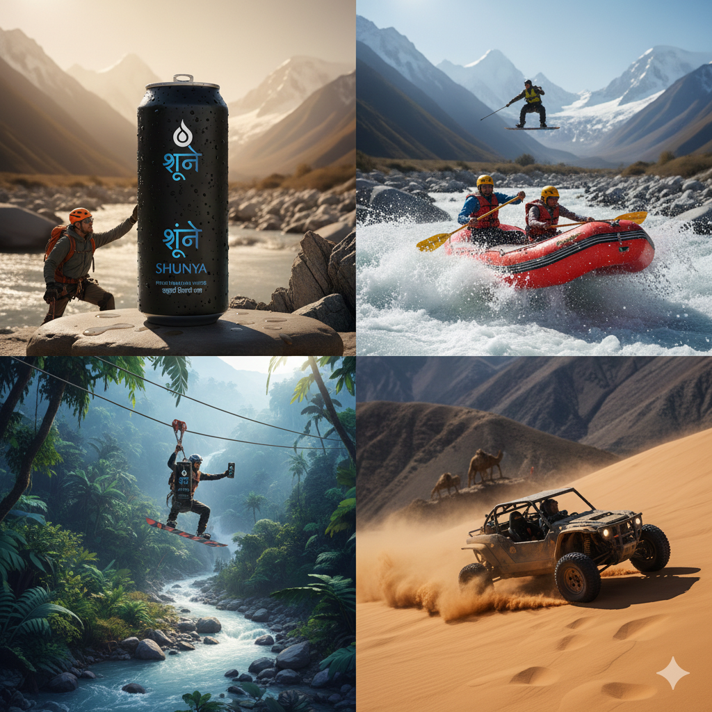 SHUNYA – Mountain Water (Pack of 4)