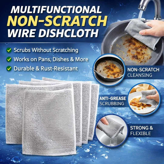 🧽 Multifunctional Non-Scratch Wire Dishcloth