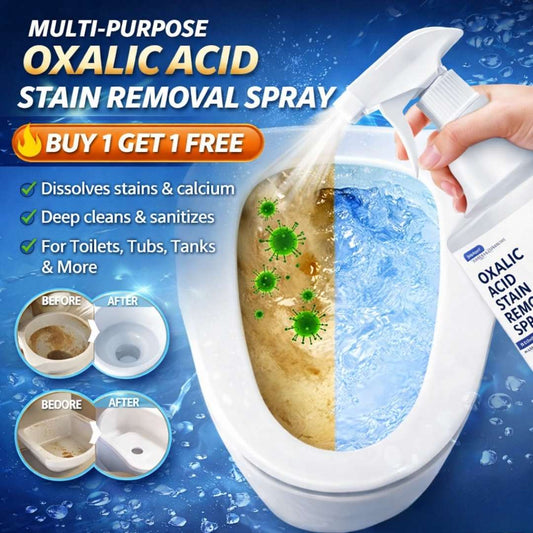 Multi-Purpose Oxalic Acid Bathroom Cleaning (Buy 1 Get 1 Free)