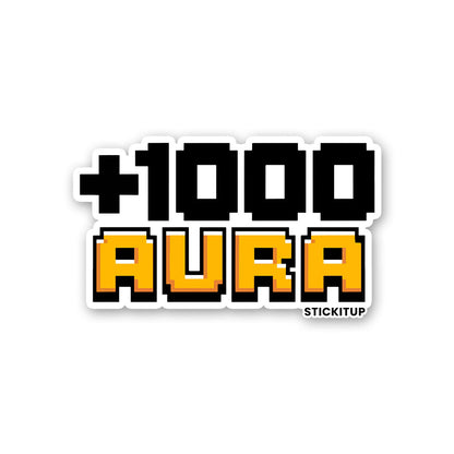 1000 AURA Sticker