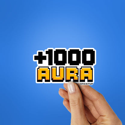 1000 AURA Sticker