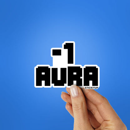 -1 AURA Sticker