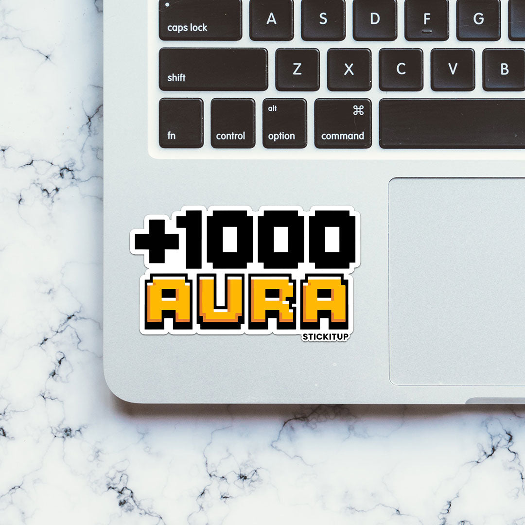 1000 AURA Sticker