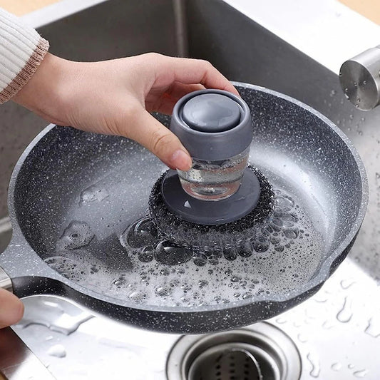 2 in 1 Liquid Soap Dispensing Cleaning Brush | 🔥BUY 1 GET 1 FREE🔥