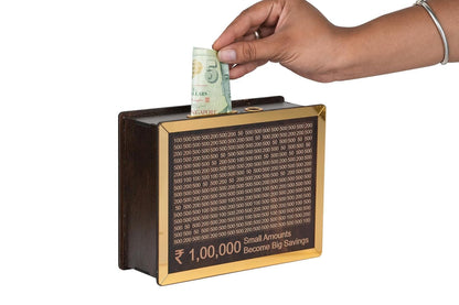 Wooden Money Saving Box