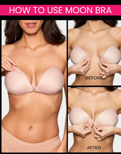 Sticky Push Up Moon Bra ( Buy 1 Get 1 Free)