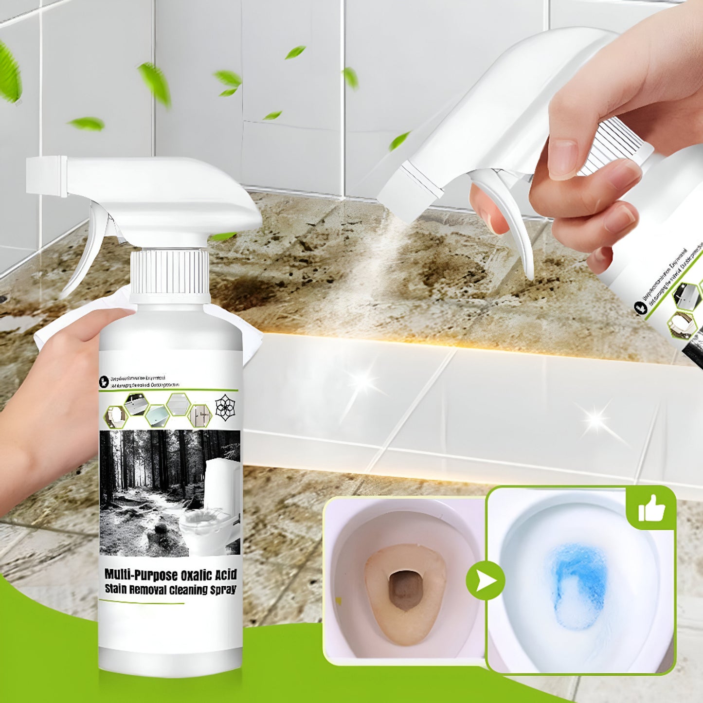 Multi-Purpose Oxalic Acid Cleaner (Buy 1 Get 1 Free)