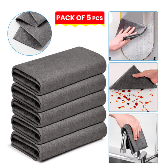 Thickened Magic Cleaning Cloth (5 Pcs)