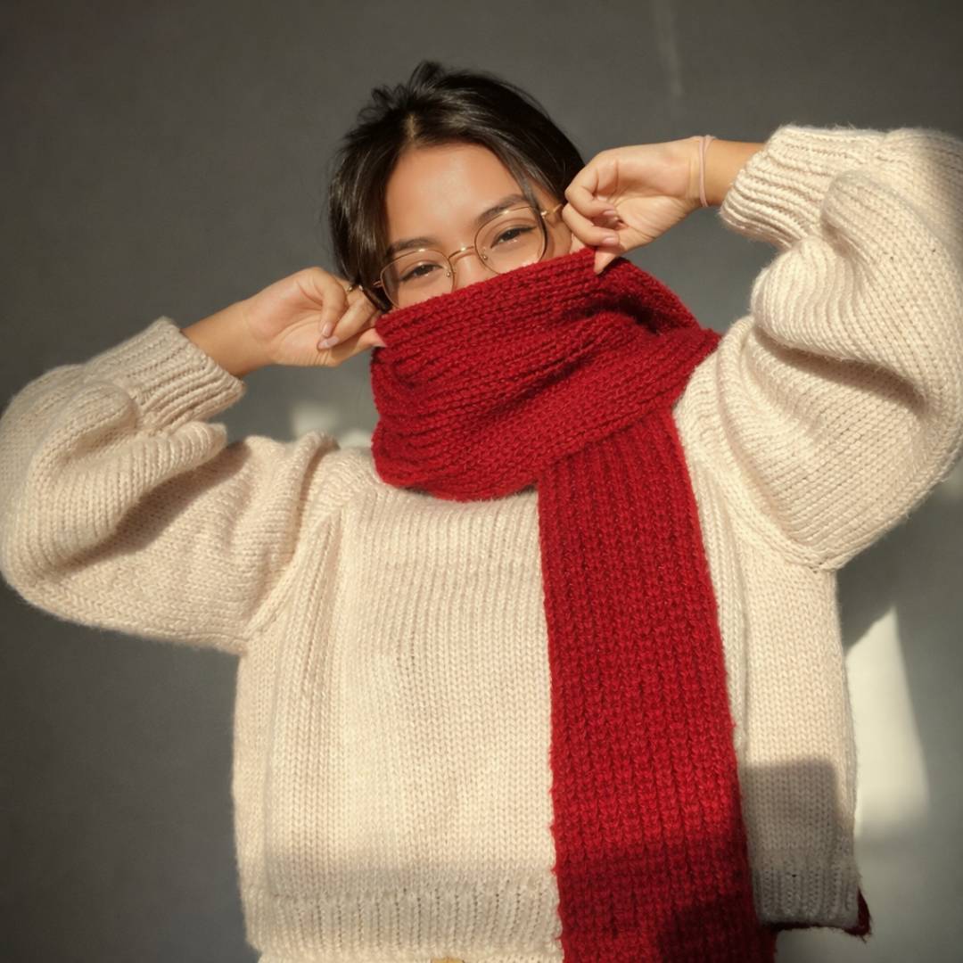 Mikasa Crochet Scarf