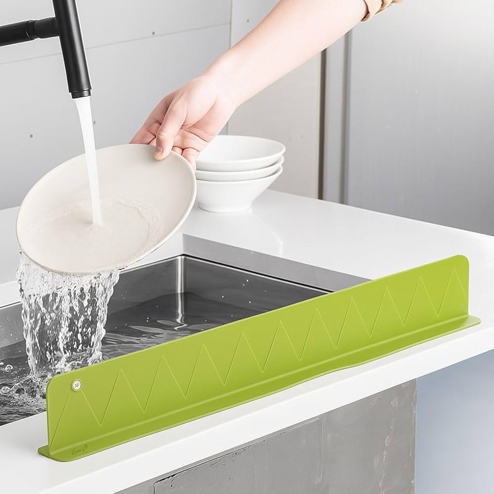 Silicone Sink Splash Guard – Water Splash & Leak Protector (Buy 1 Get 1 Free)